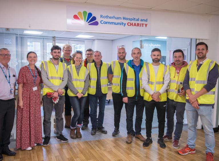 A team of 20 volunteers from Equans UK and Ireland took part in The Rotherham NHS Foundation Trust’s first corporate volunteering scheme.